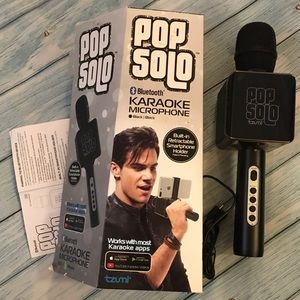 🌻Pop Solo professional karaoke microphone mixer